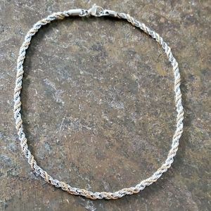 COPY - Stainless Steel/14k Rope Necklace